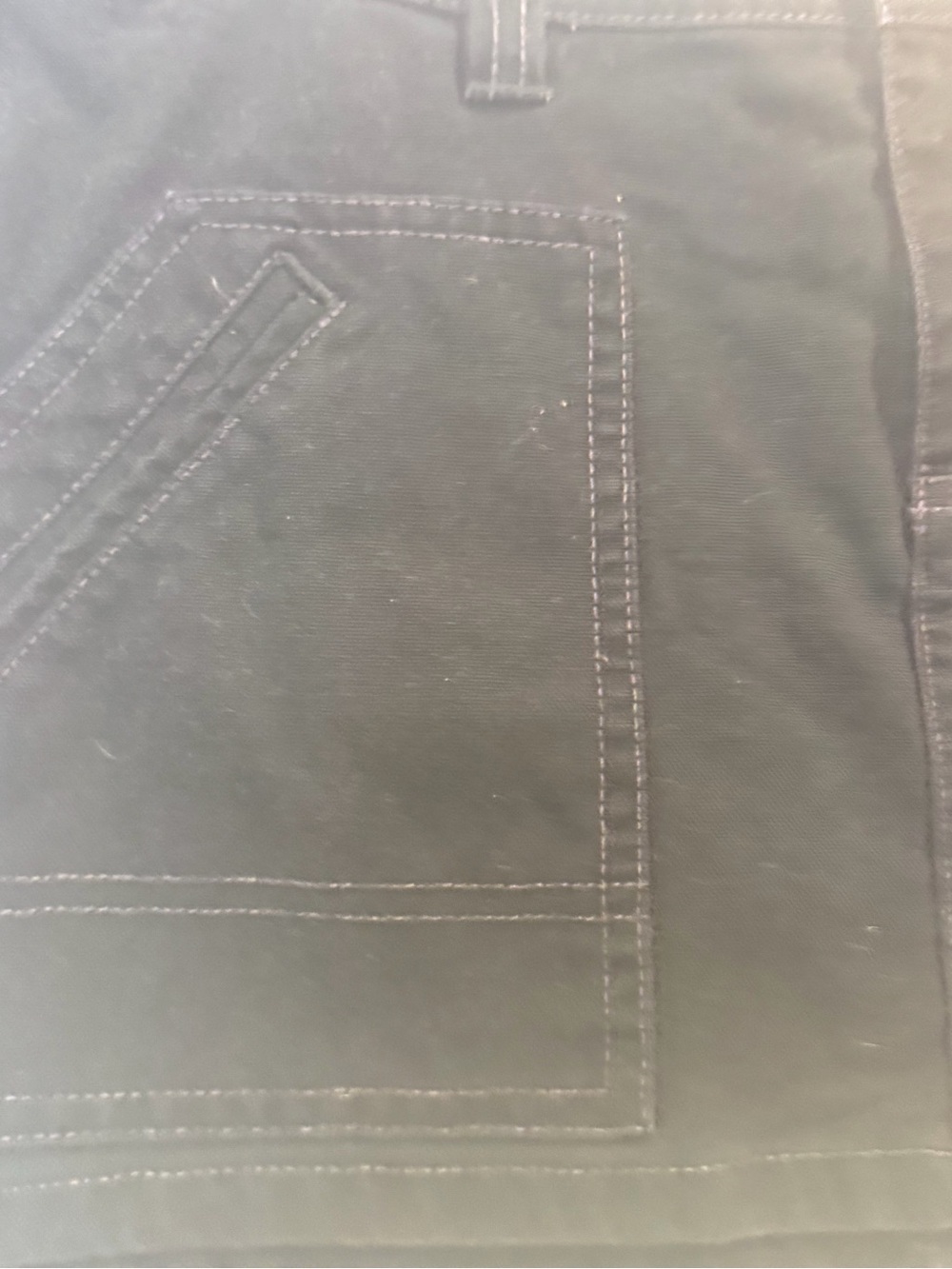 Aritzia Black Front-Pocket Mini Skirt - Picture 6 of 11